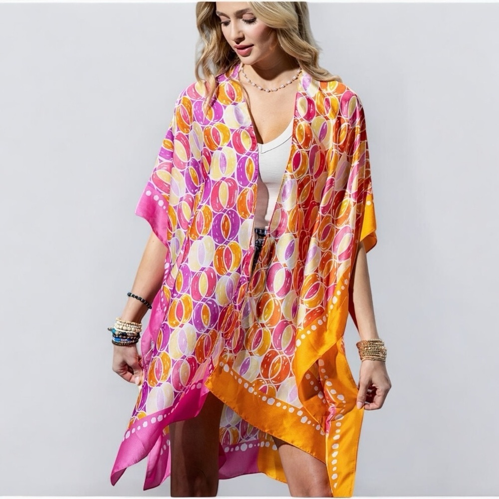 Pink Silky Wrap OSFM
